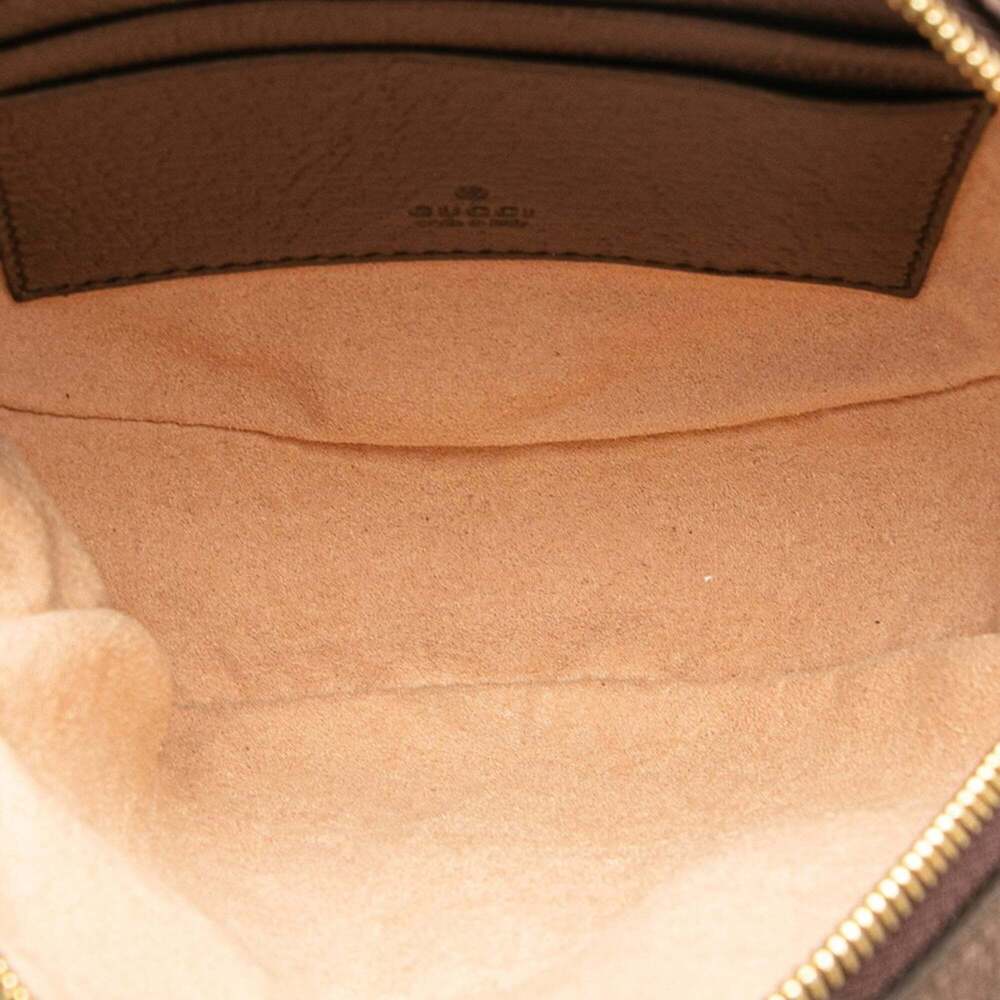 GUCCI Authentic Brown Leather Backpack - Picture 7 of 10